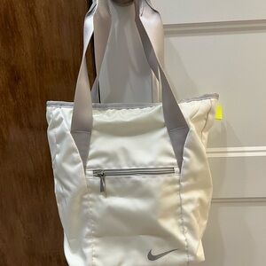 Nike White Bag 13 H x 14 W